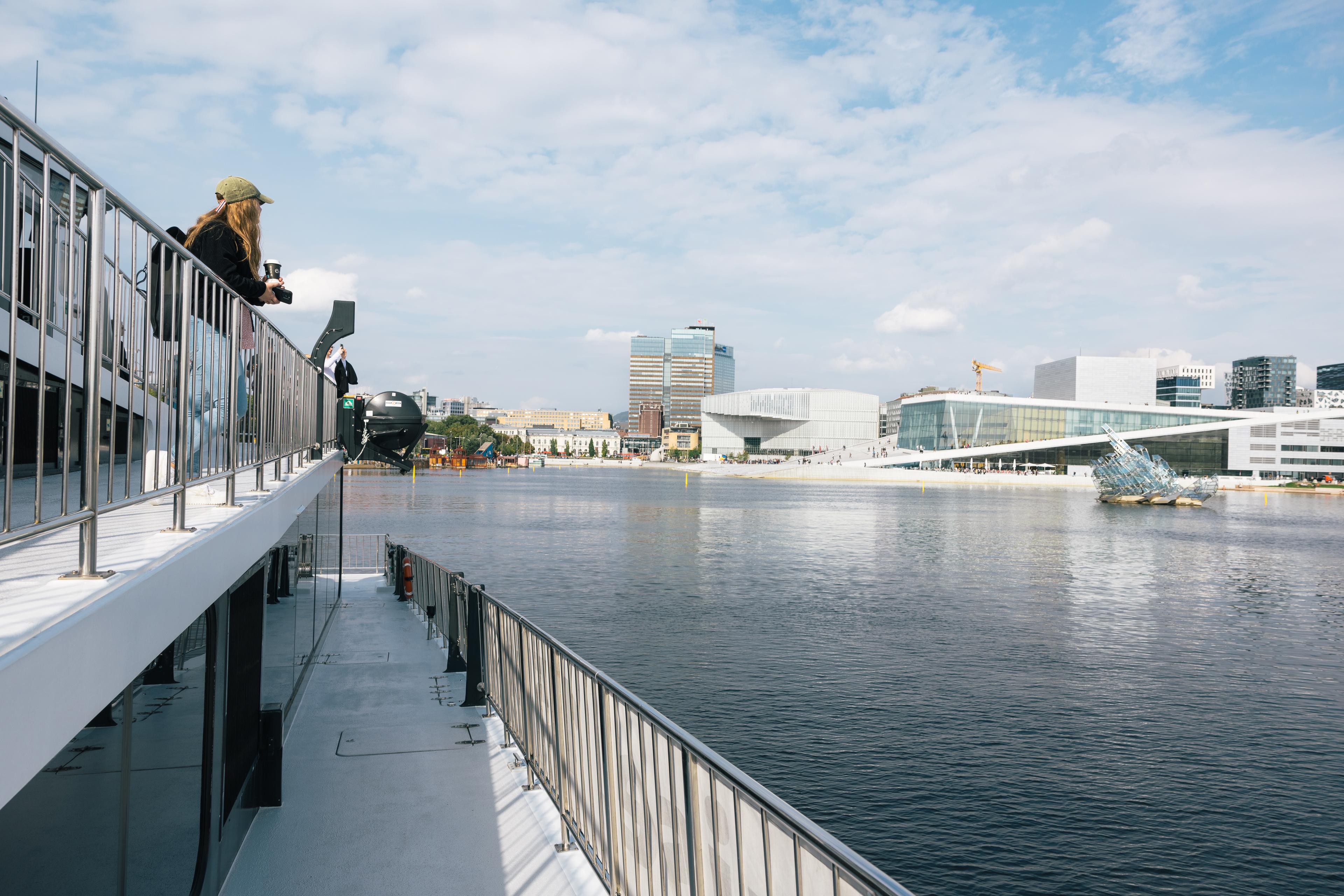 Utsikt over Oslo Operahus