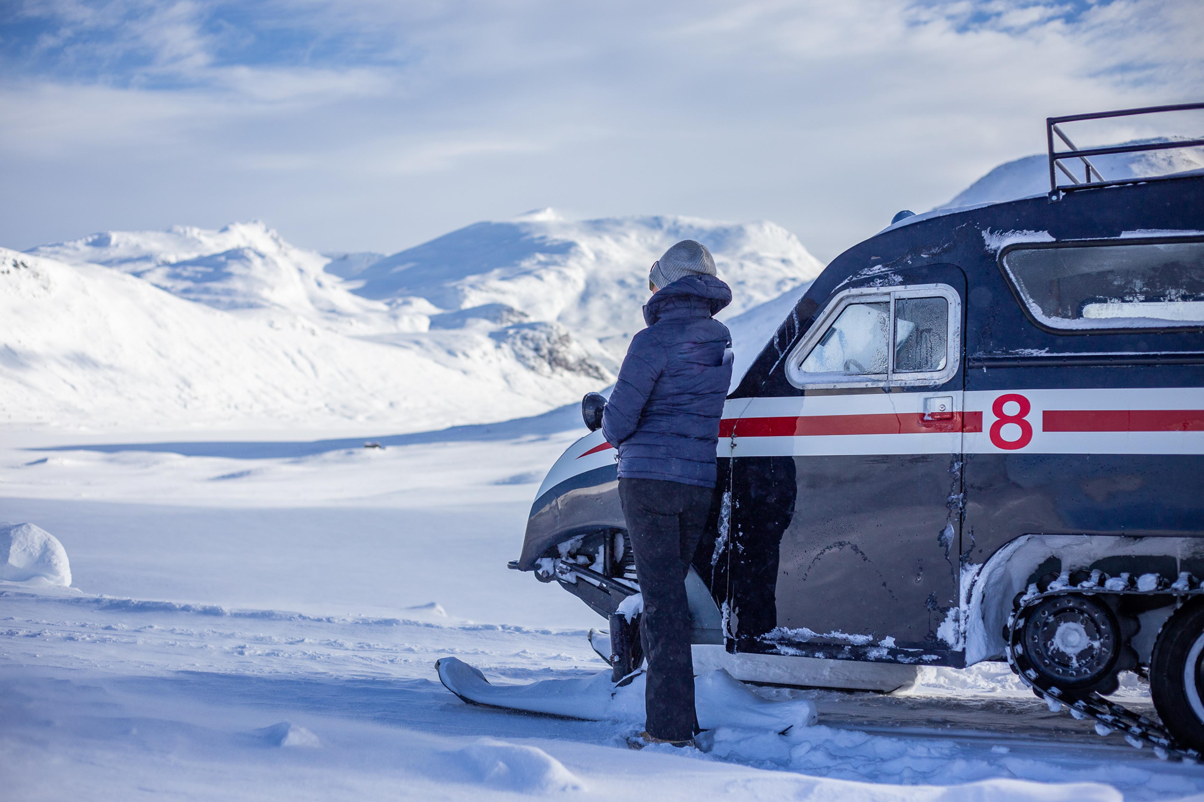 Snow Coach adventure