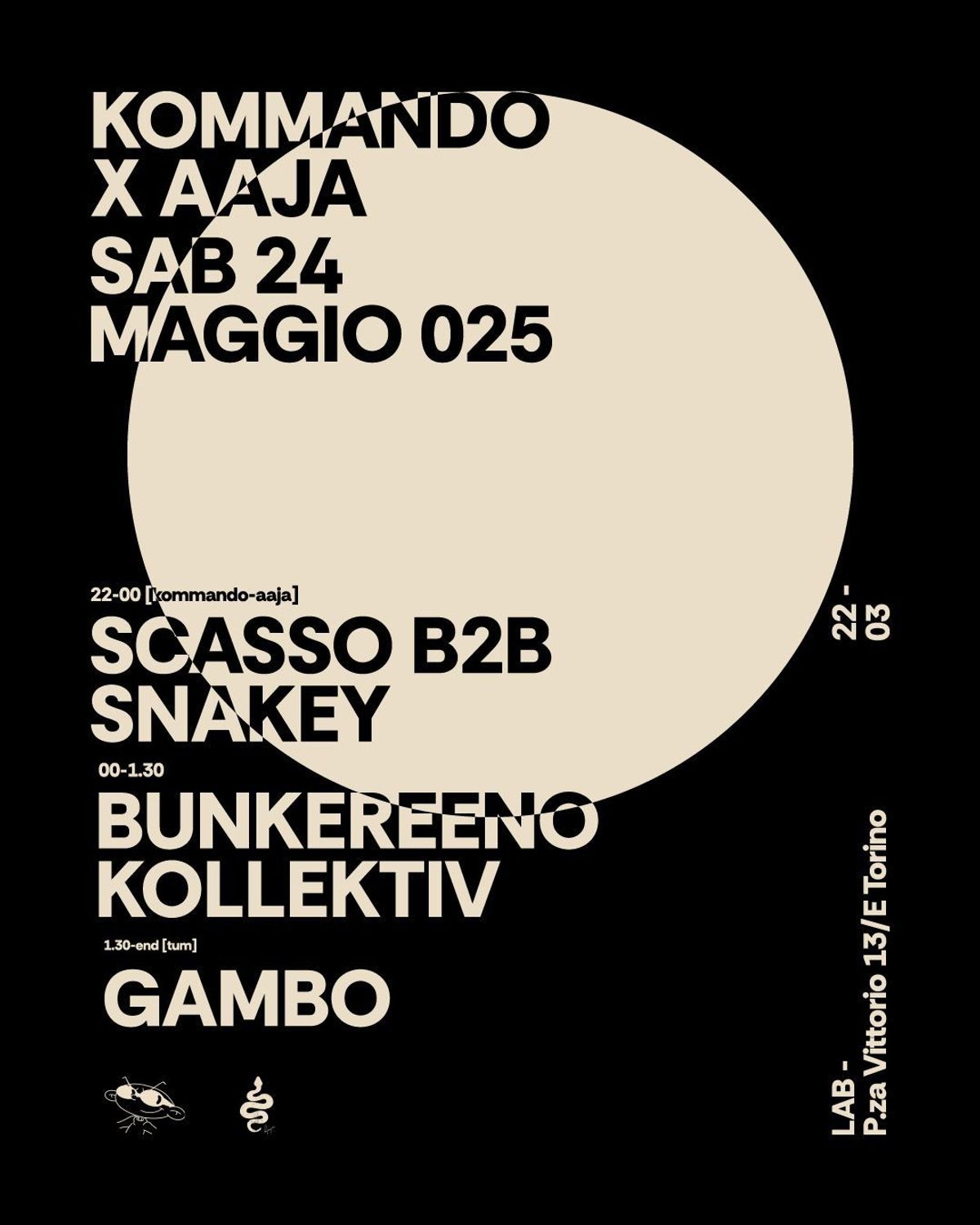 AAJA @ The Lab, Turin
