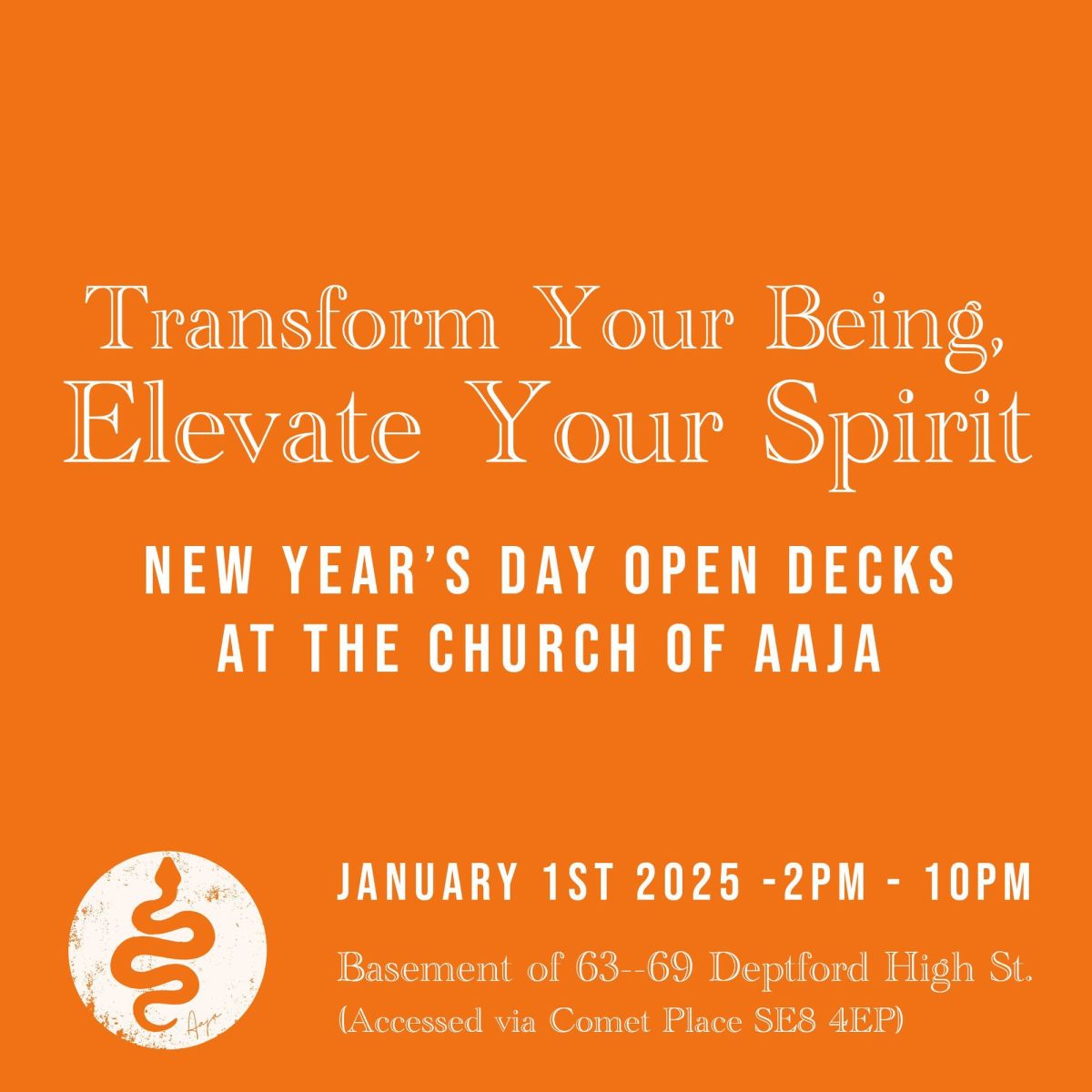 NYD Open Decks Fundraiser