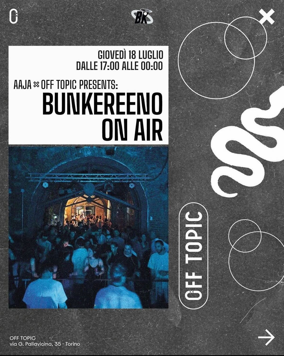 AAJA X OFF TOPIC present: Bunkereeno ON AIR