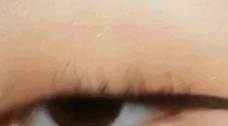 Nam Dasol (남다솔) eye close-up wearing NEOiSM