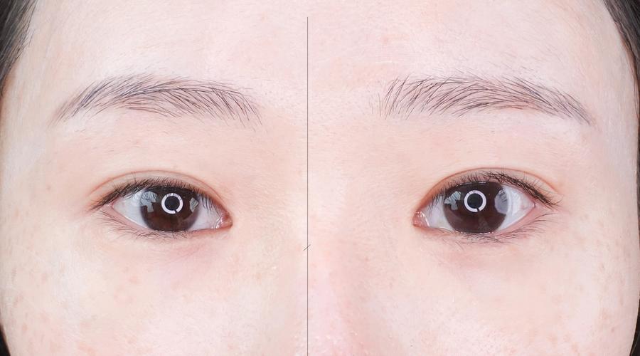 Kim Ji-min (김지민) eye close-up wearing NEOiSM