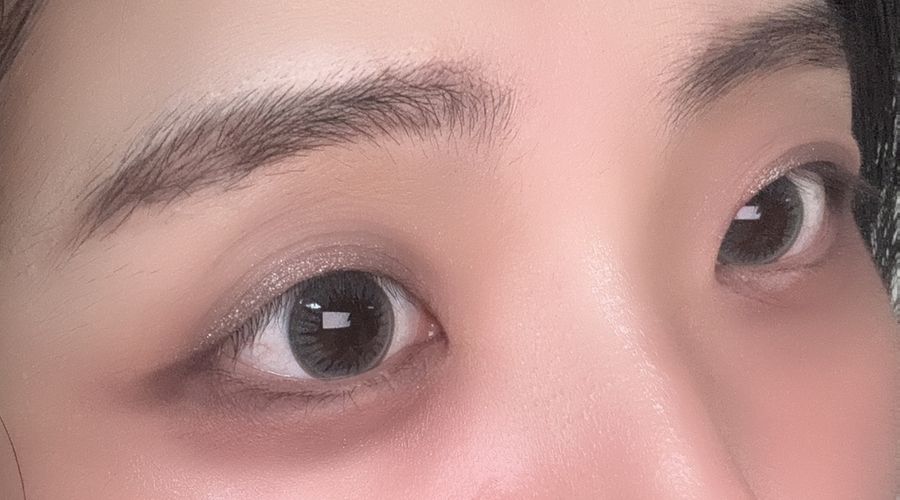 Pyo Min-ji (표민지) eye close-up wearing NEOiSM