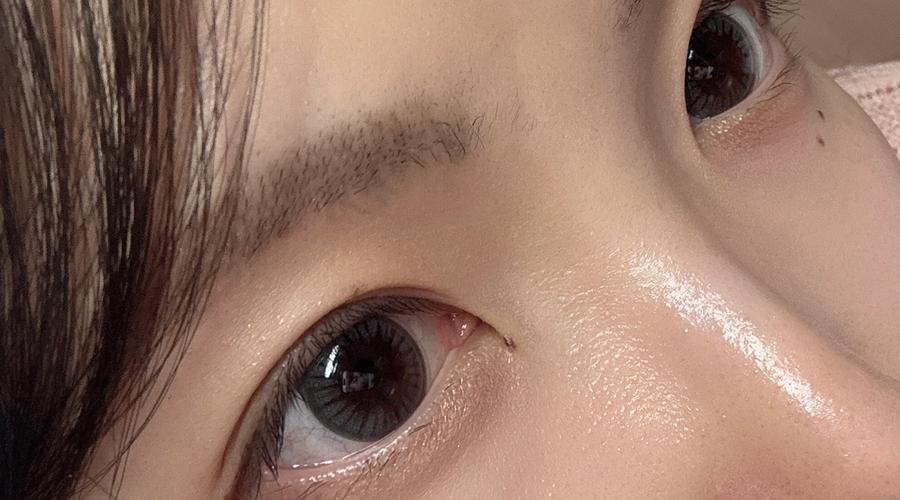 Jo Ha-eun (조하은) eye close-up wearing NEOiSM