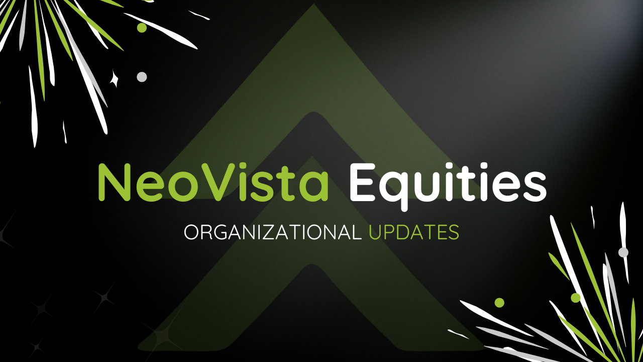 NeoVista Organizational Updates 