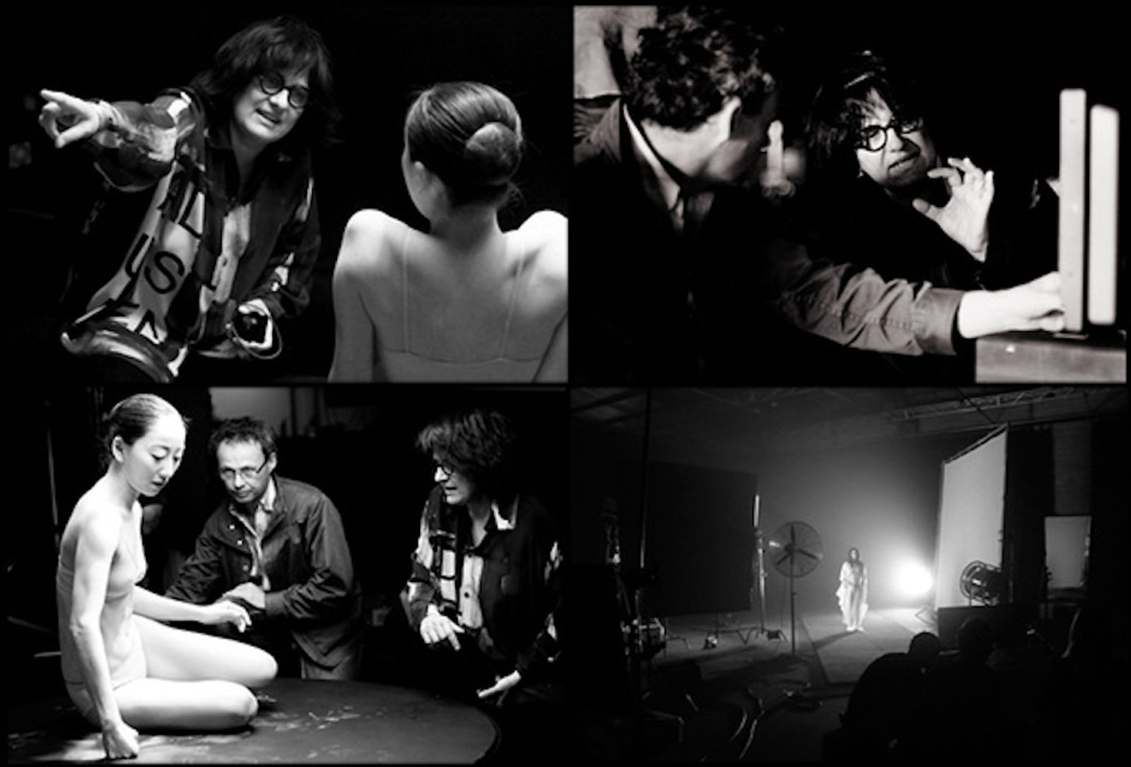Sadia Sadia directing the production of Metamorphoses in ‘A’ Minor at Sydney Gate, Australia, during her Gertrude Contemporary Studio 18 residency.