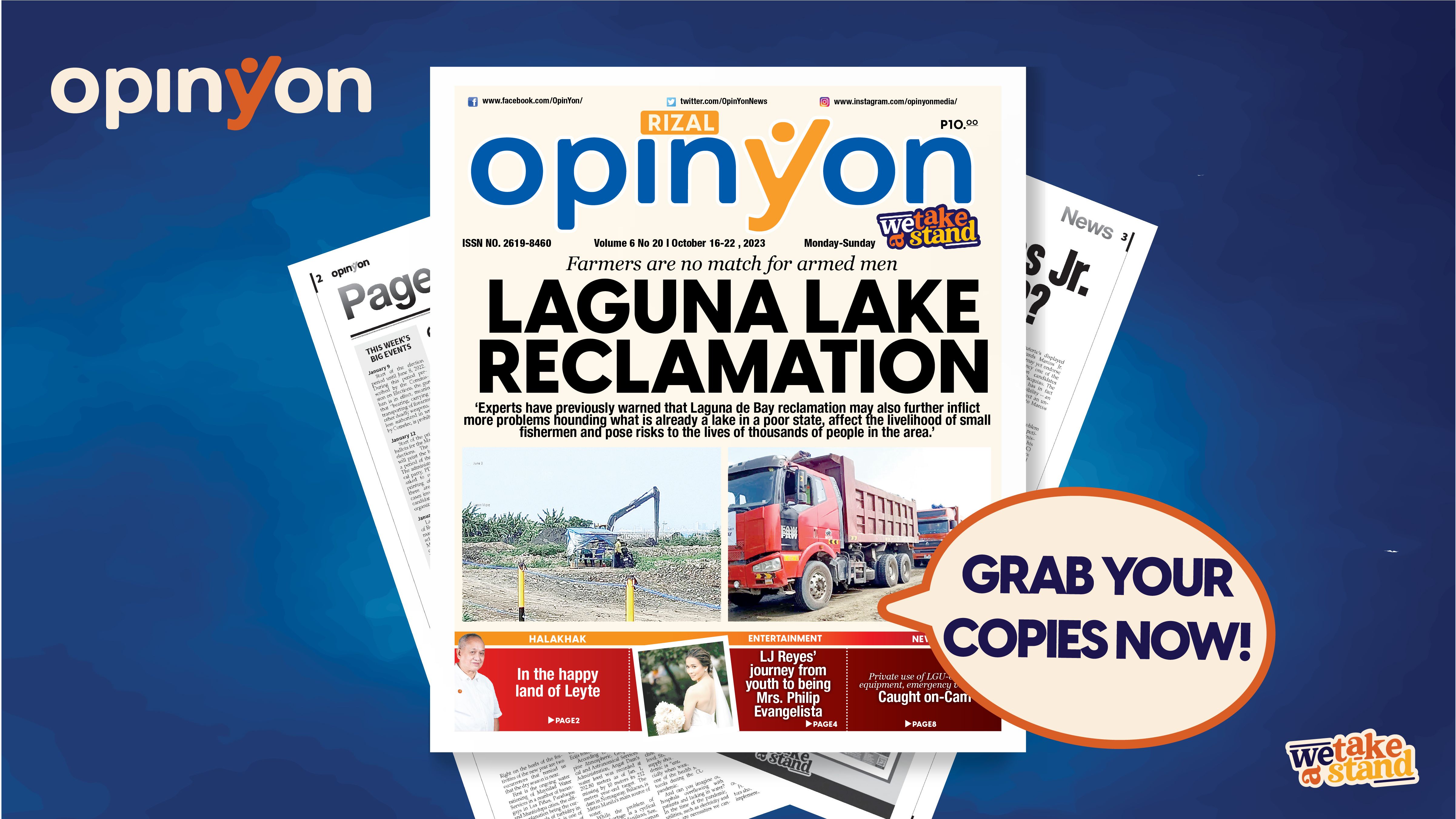 LAGUNA LAKE RECLAMATION