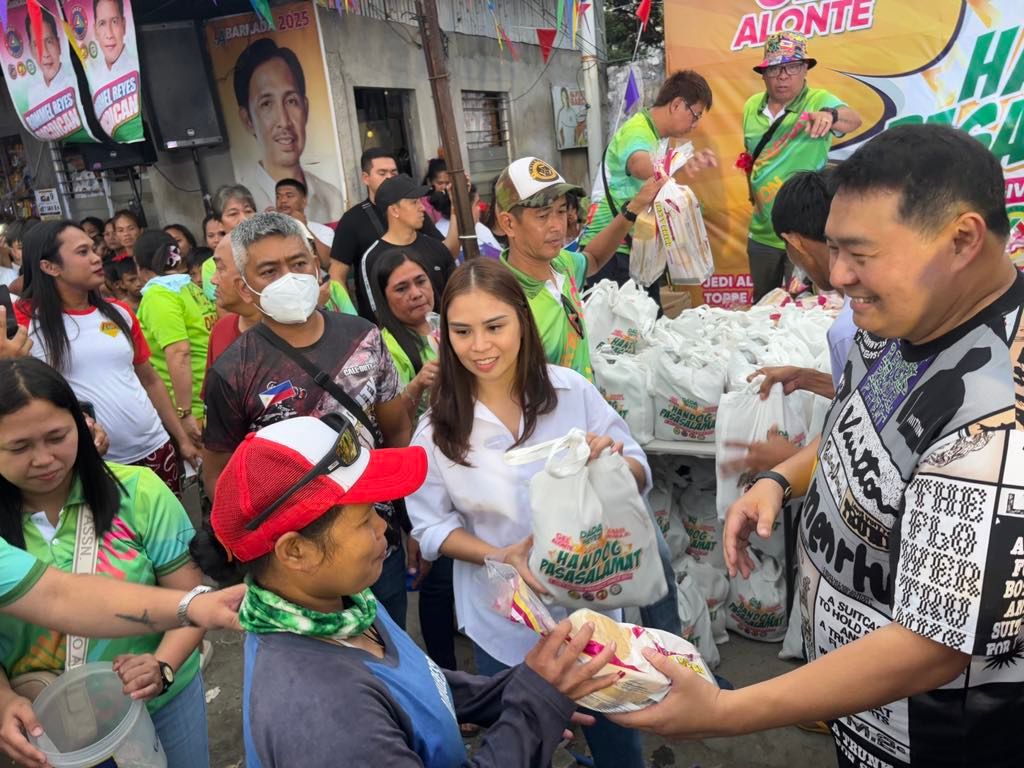 HANDOG PASASALAMAT SA BIÑAN CITY.