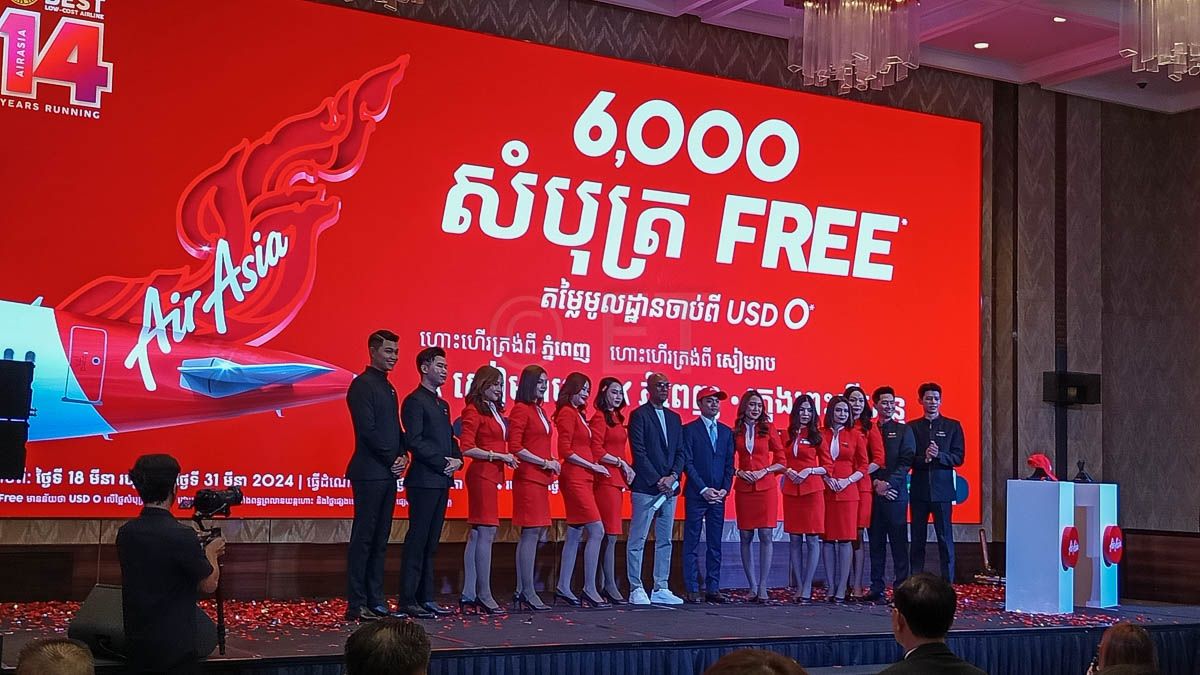 AirAsia Group launches Cambodian airline