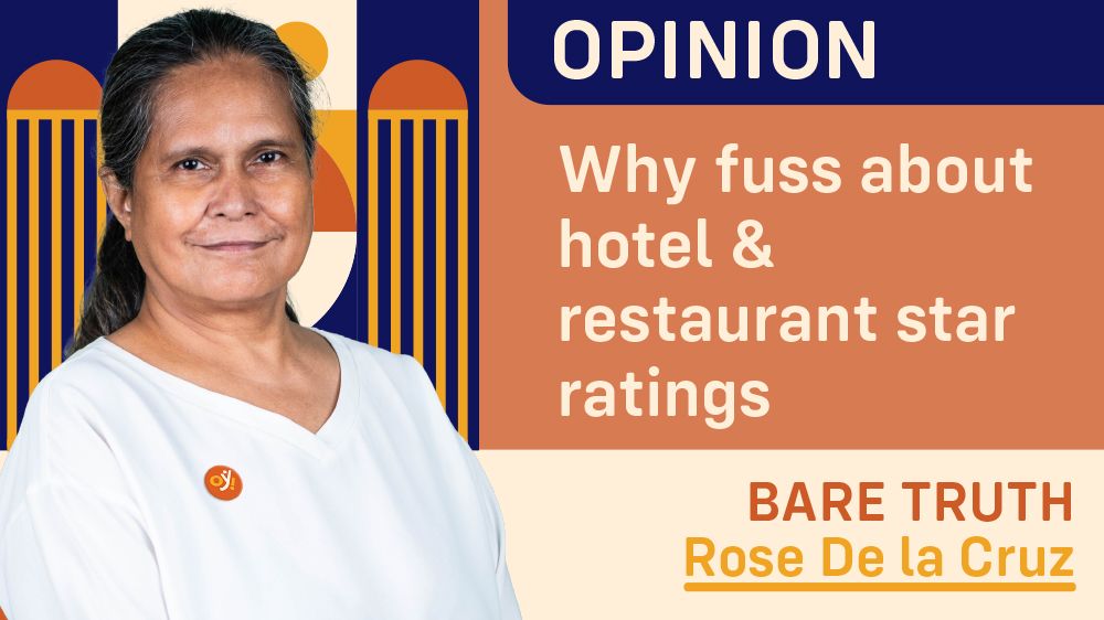 Why fuss about hotel & restaurant star ratings