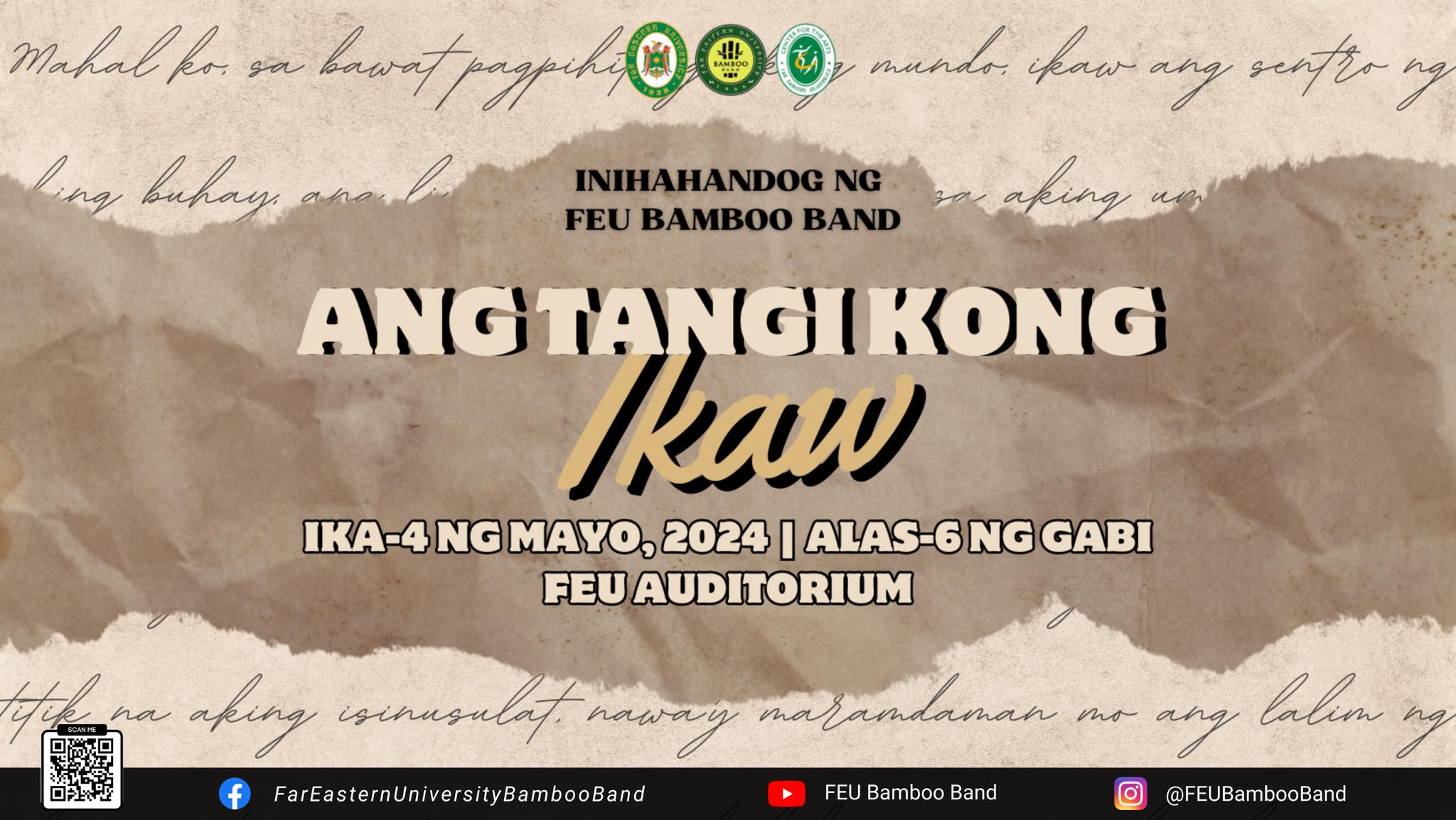 FEU Bamboo Band concert for university’s 96th year