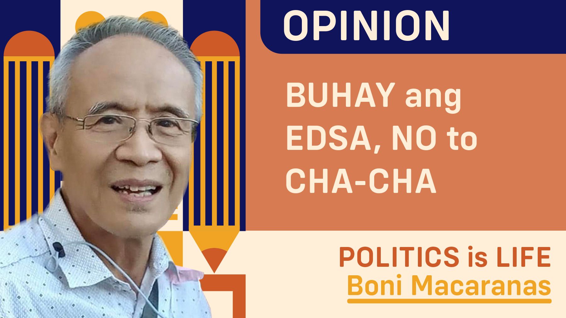BUHAY ang EDSA, NO to CHA-CHA