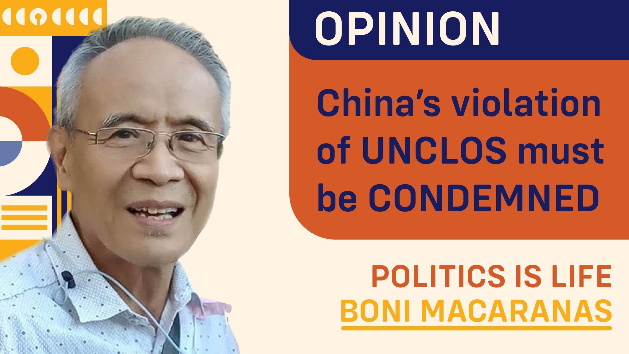 China’s violation of UNCLOS must be CONDEMNED