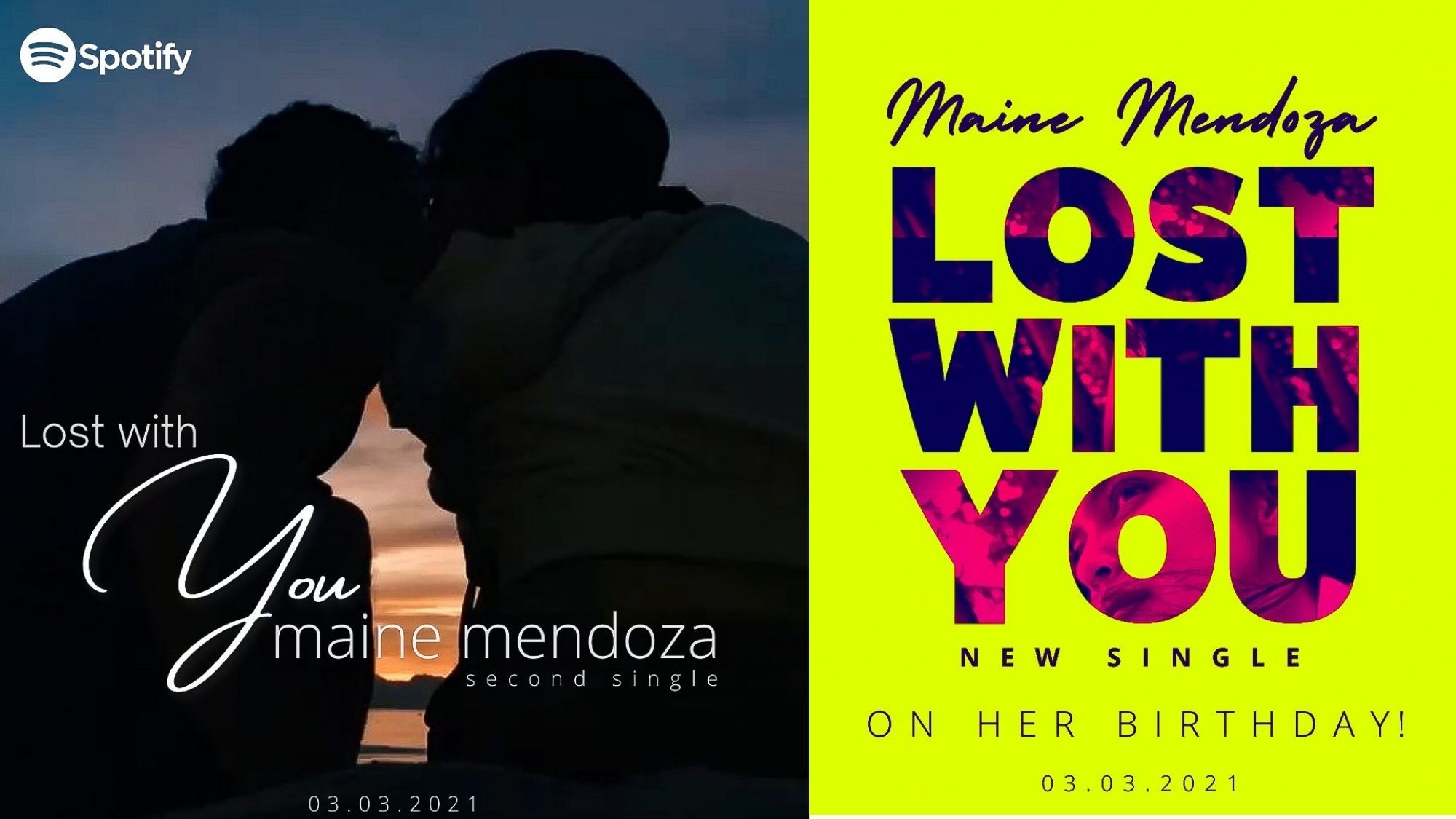 Maine Mendoza new single "Lost Without You"