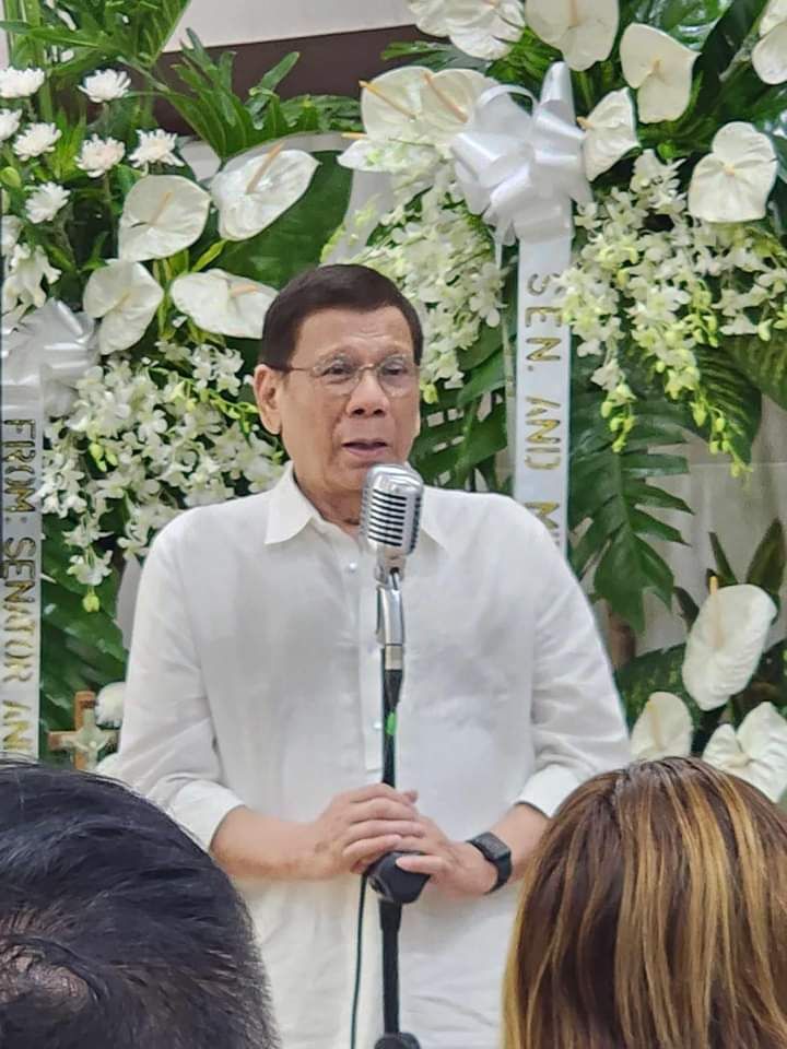 Ex-president Rodrigo Duterte