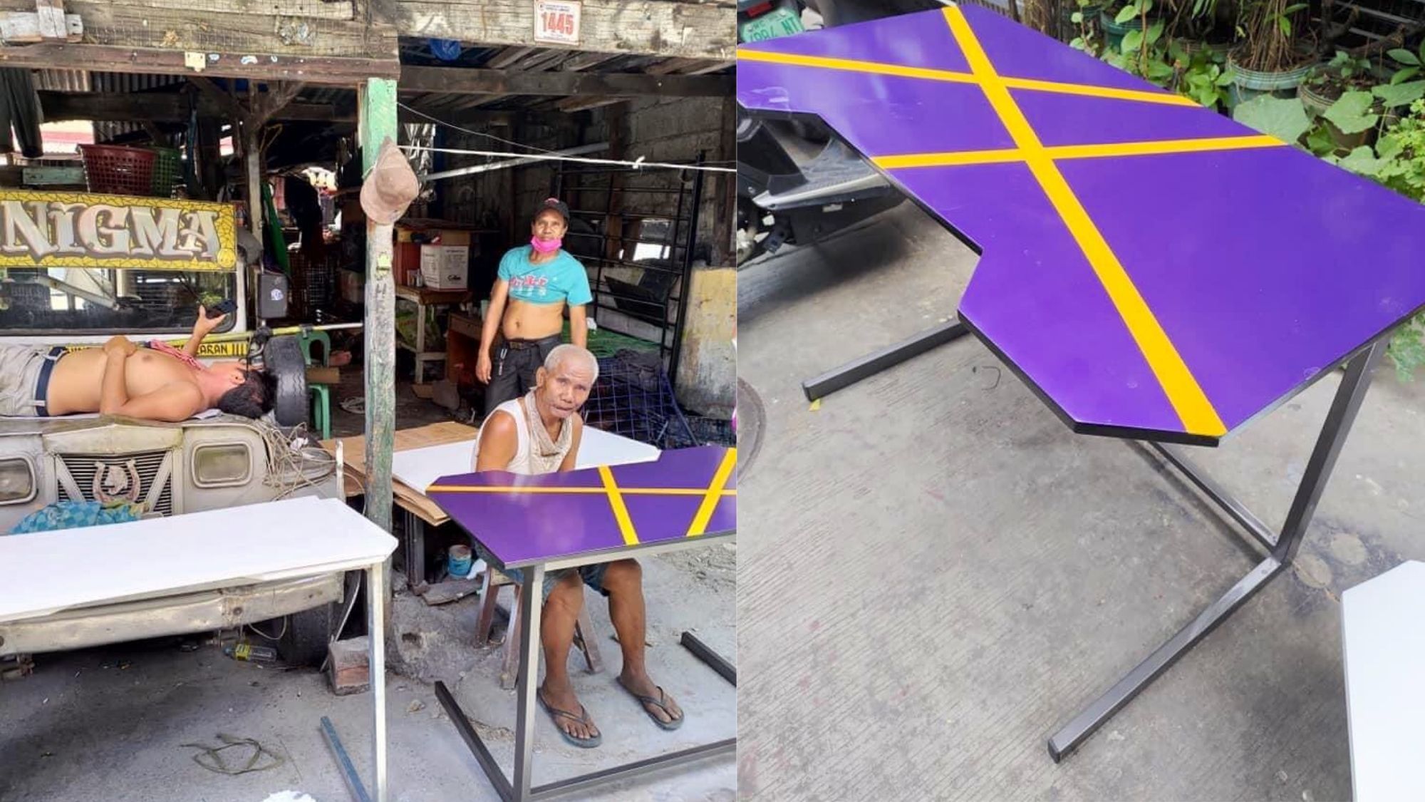 Filipino jeepney drivers’ custom tables still command strong following