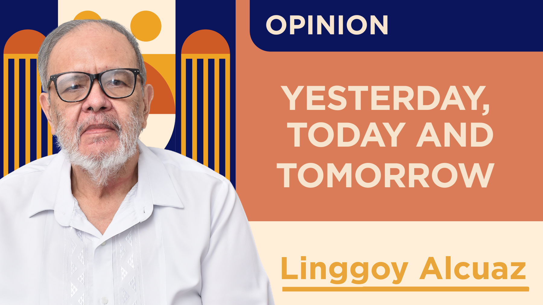 YESTERDAY, TODAY AND TOMORROW