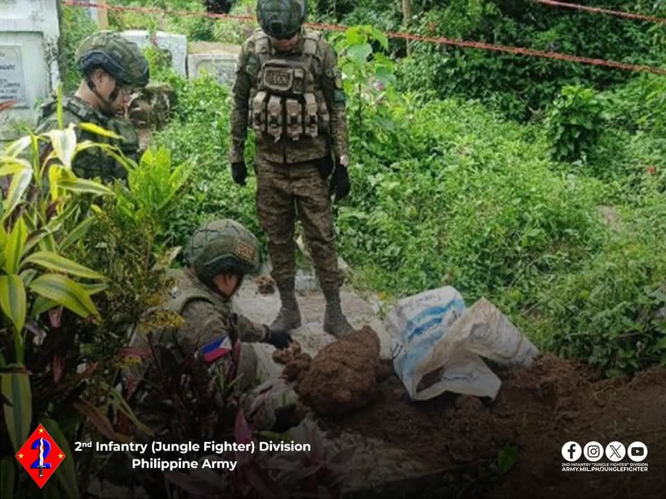 NPA arms cache found in Lucban