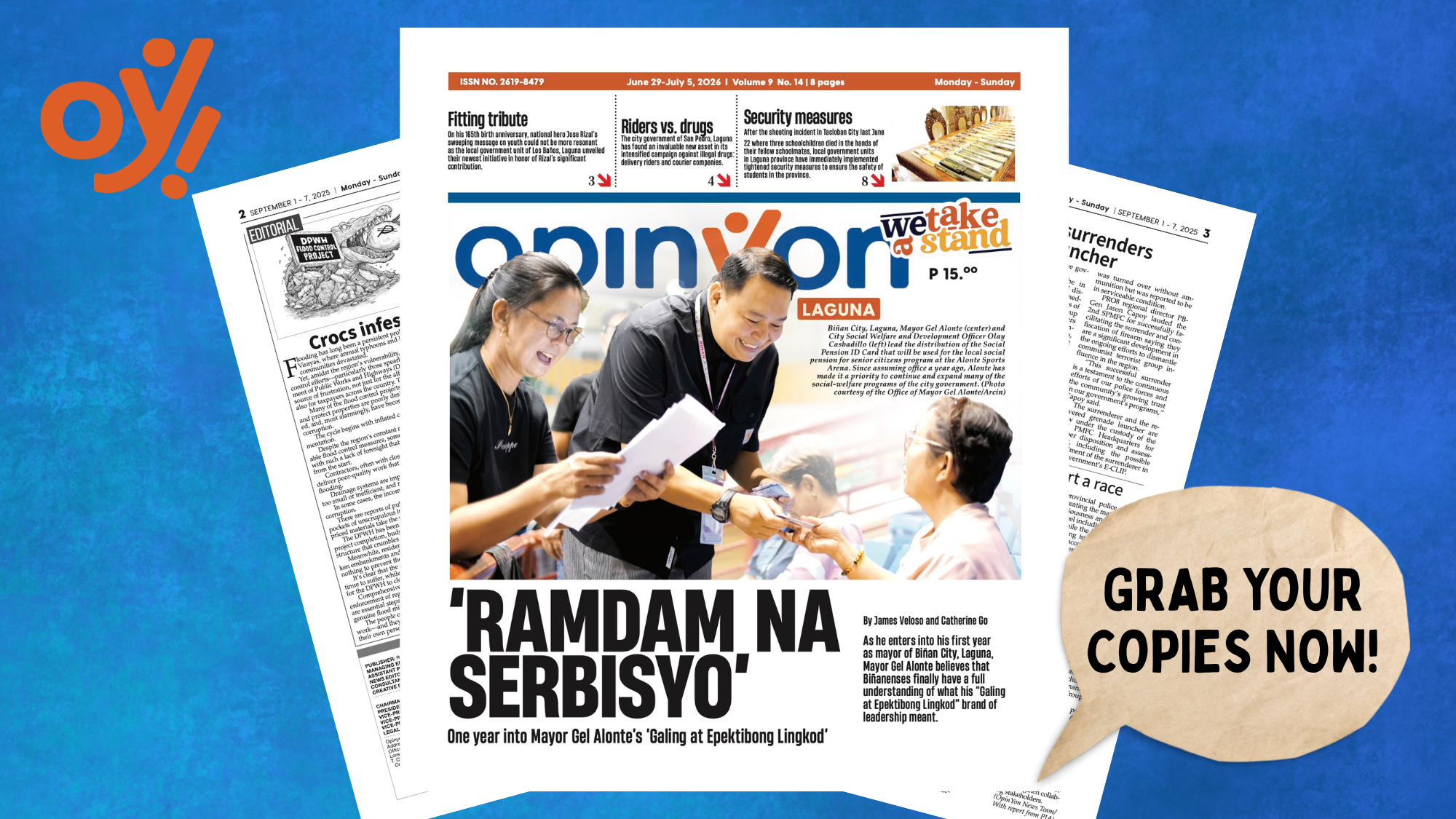‘RAMDAM NA SERBISYO’