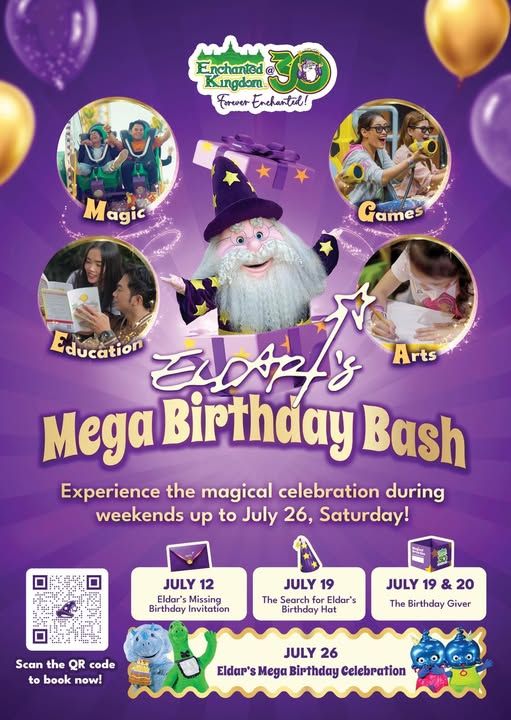 EK celebrates Eldar the Wizard's Mega Birthday Bash