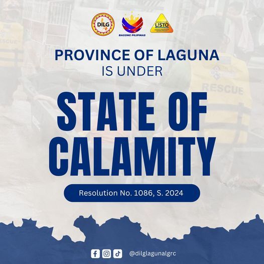 Laguna, isinailalim sa 'State of Calamity'