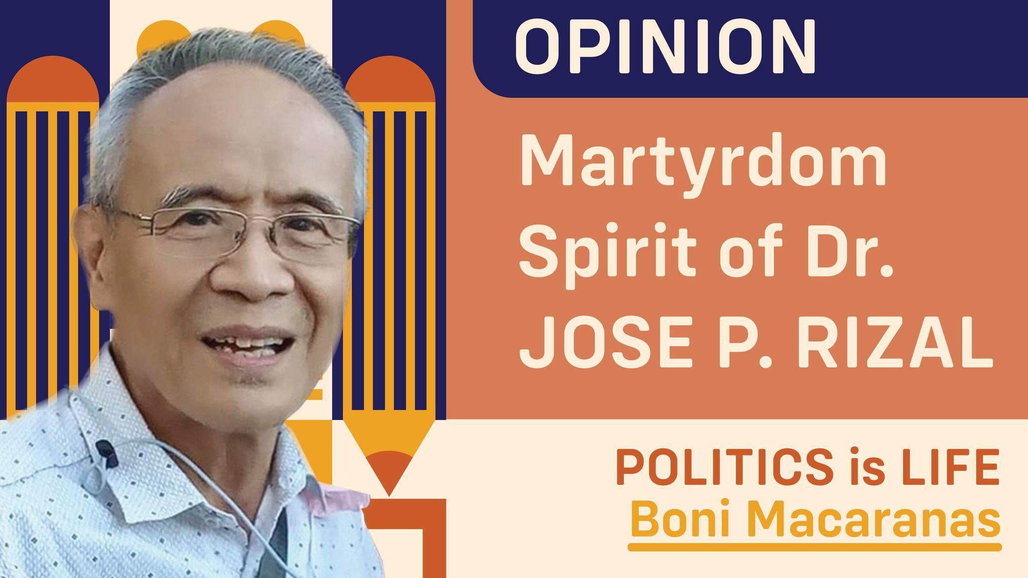 Martyrdom spirit of Dr Jose P Rizal