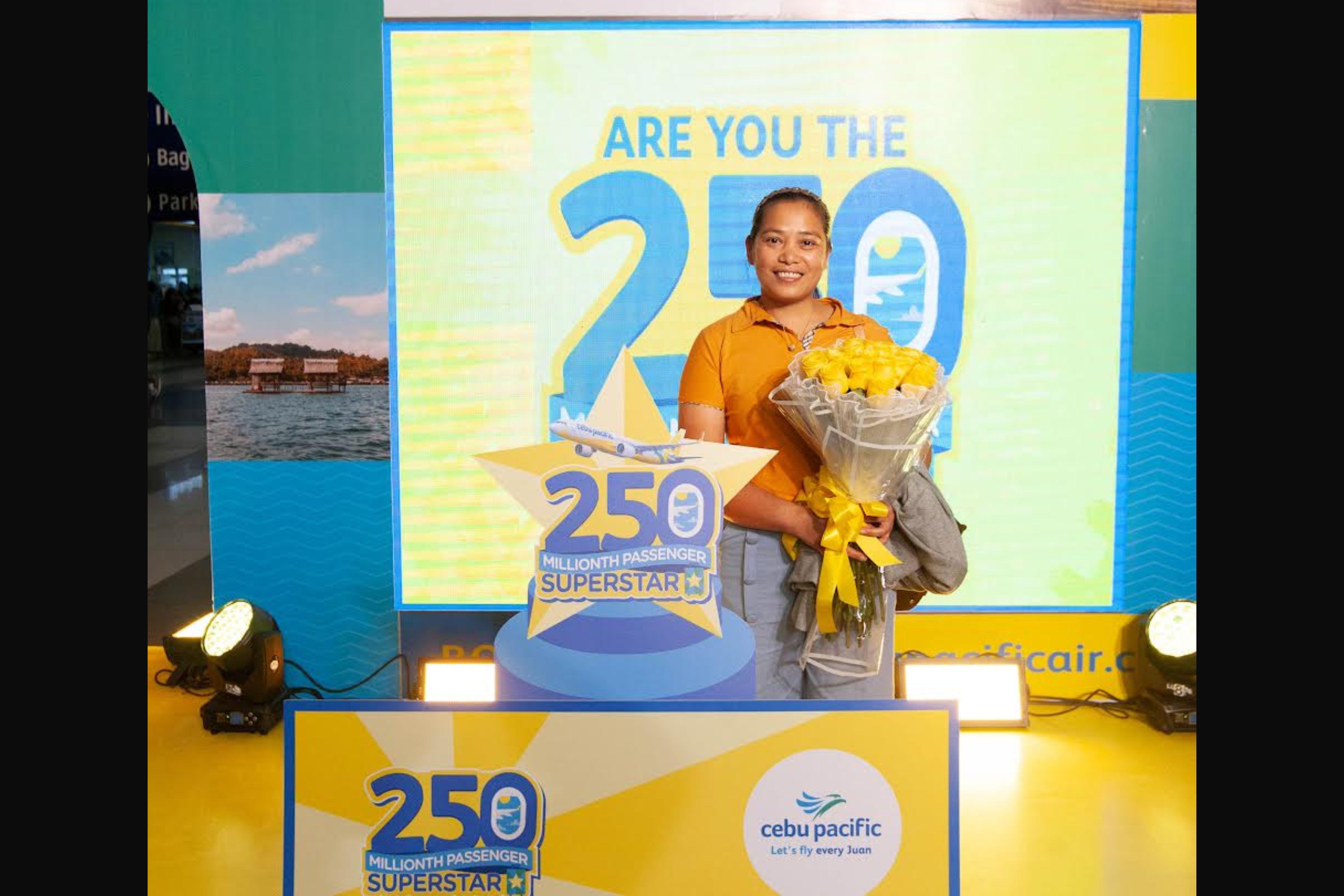 CebPac fetes 250 millionth passenger