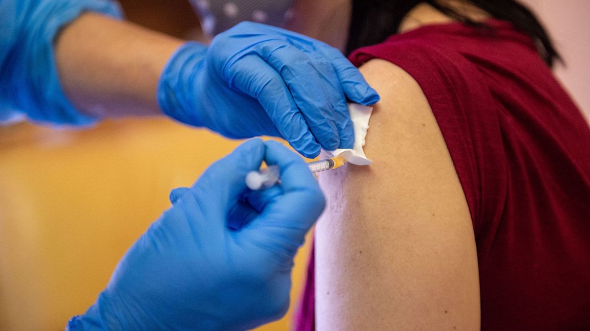 EU public health agency urges booster vaccines for all adults photo Axios