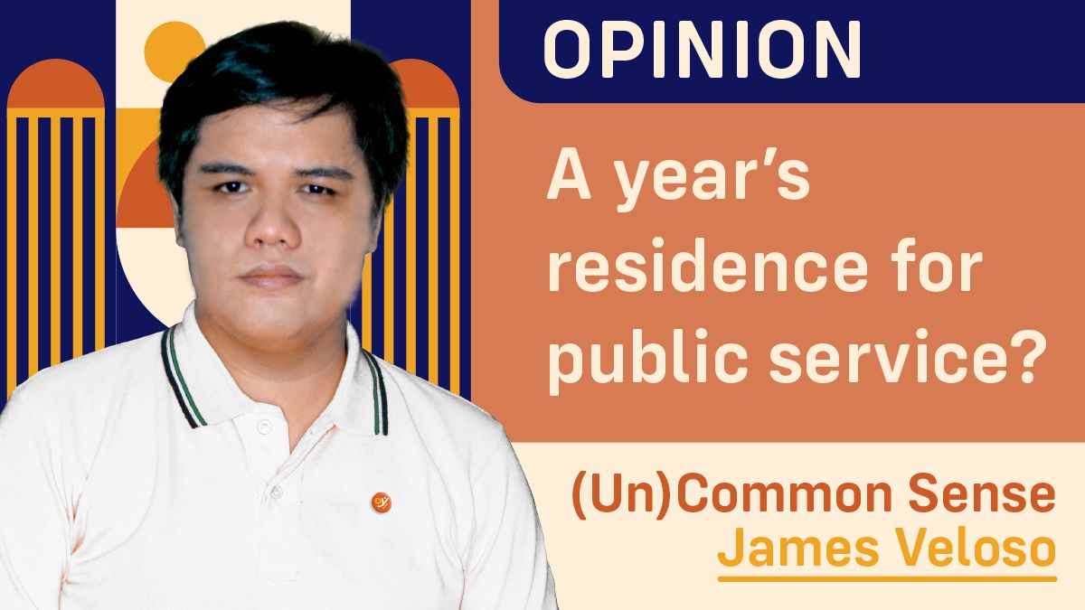 A year’s residence for public service?