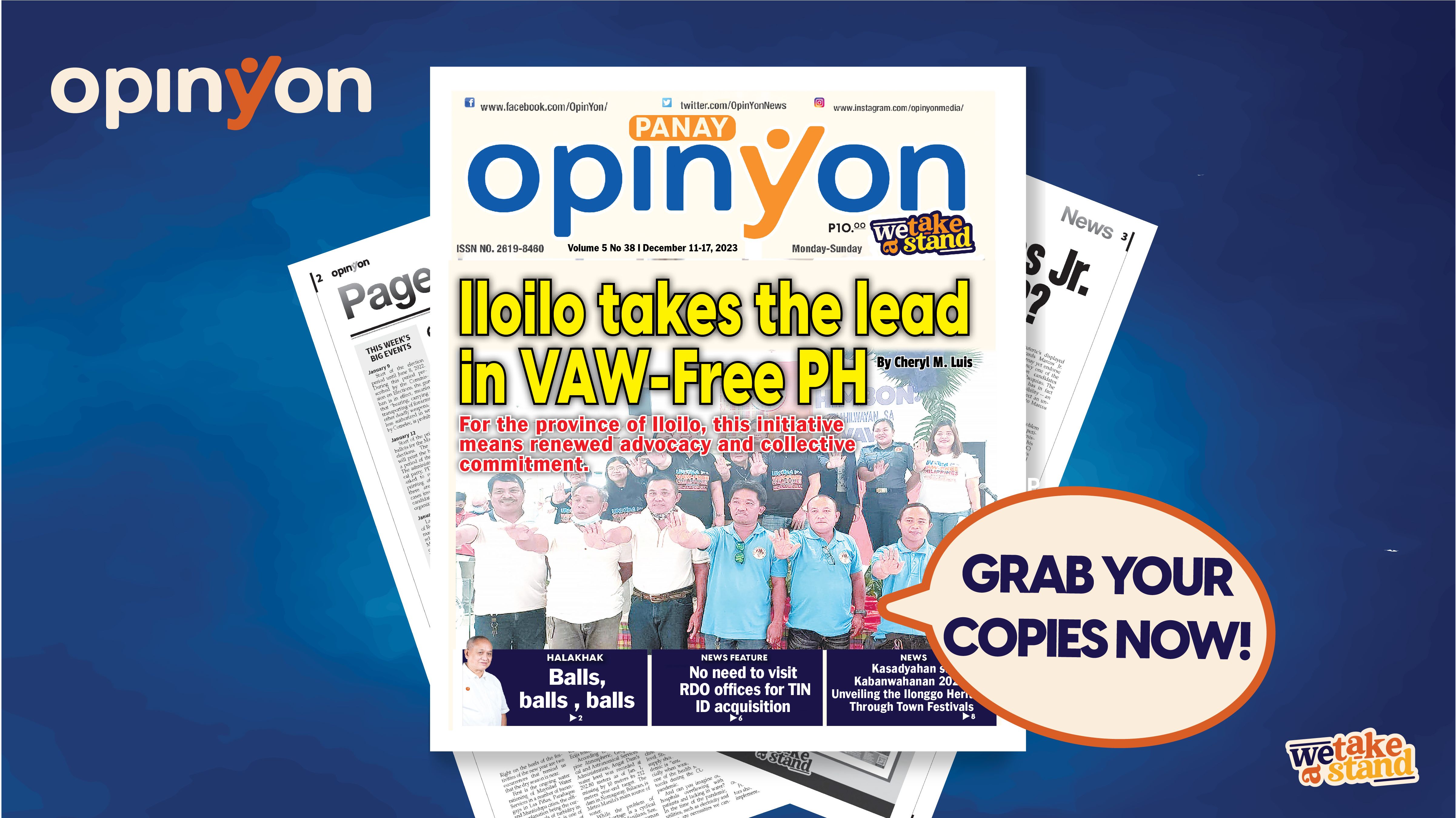 Iloilo takes the lead in VAW-Free PH 