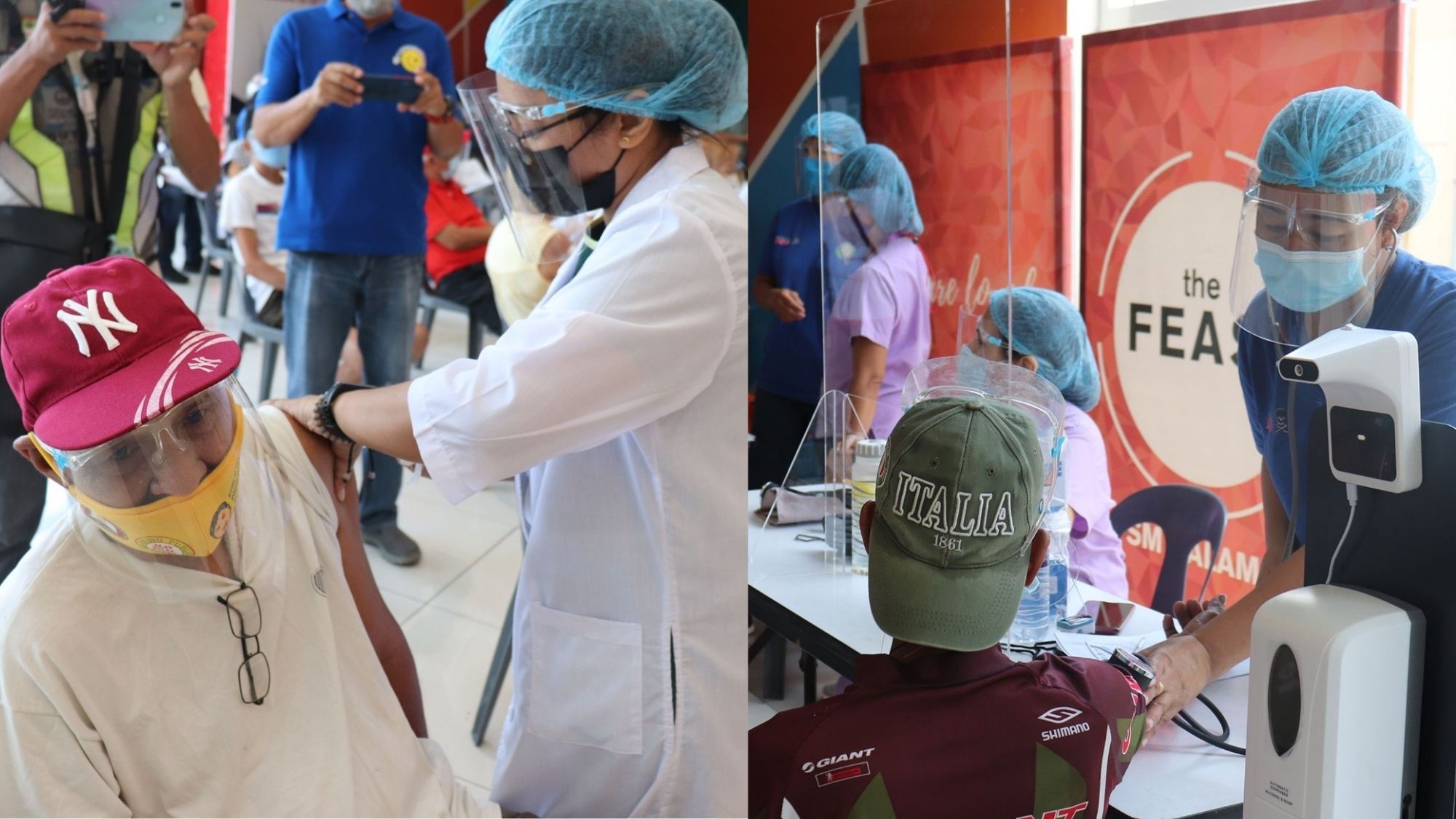  Senior citizens’ vaccination starts in Laguna