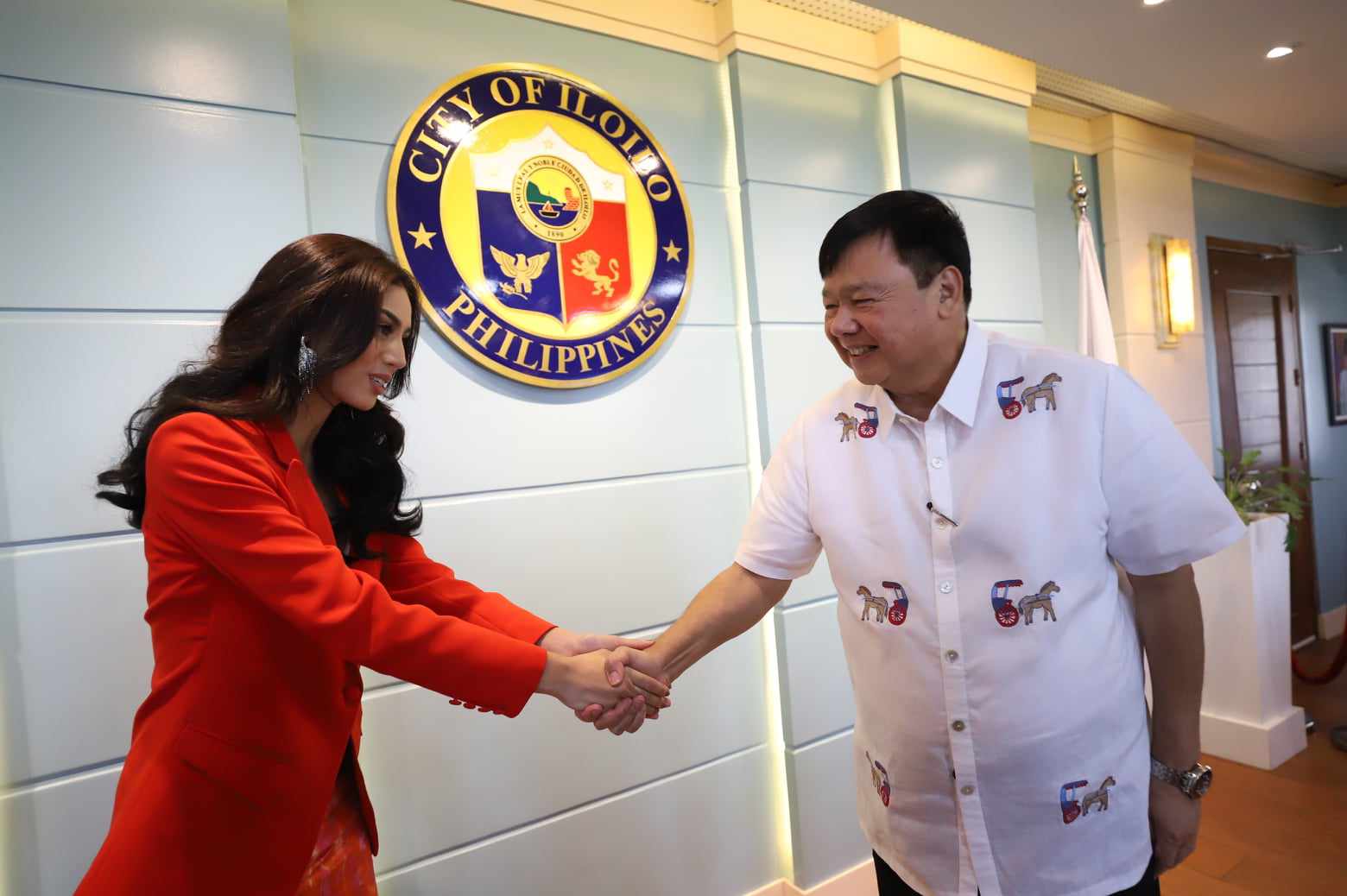 Miss World PH Western Visayas 2024 visits Mayor Treñas 