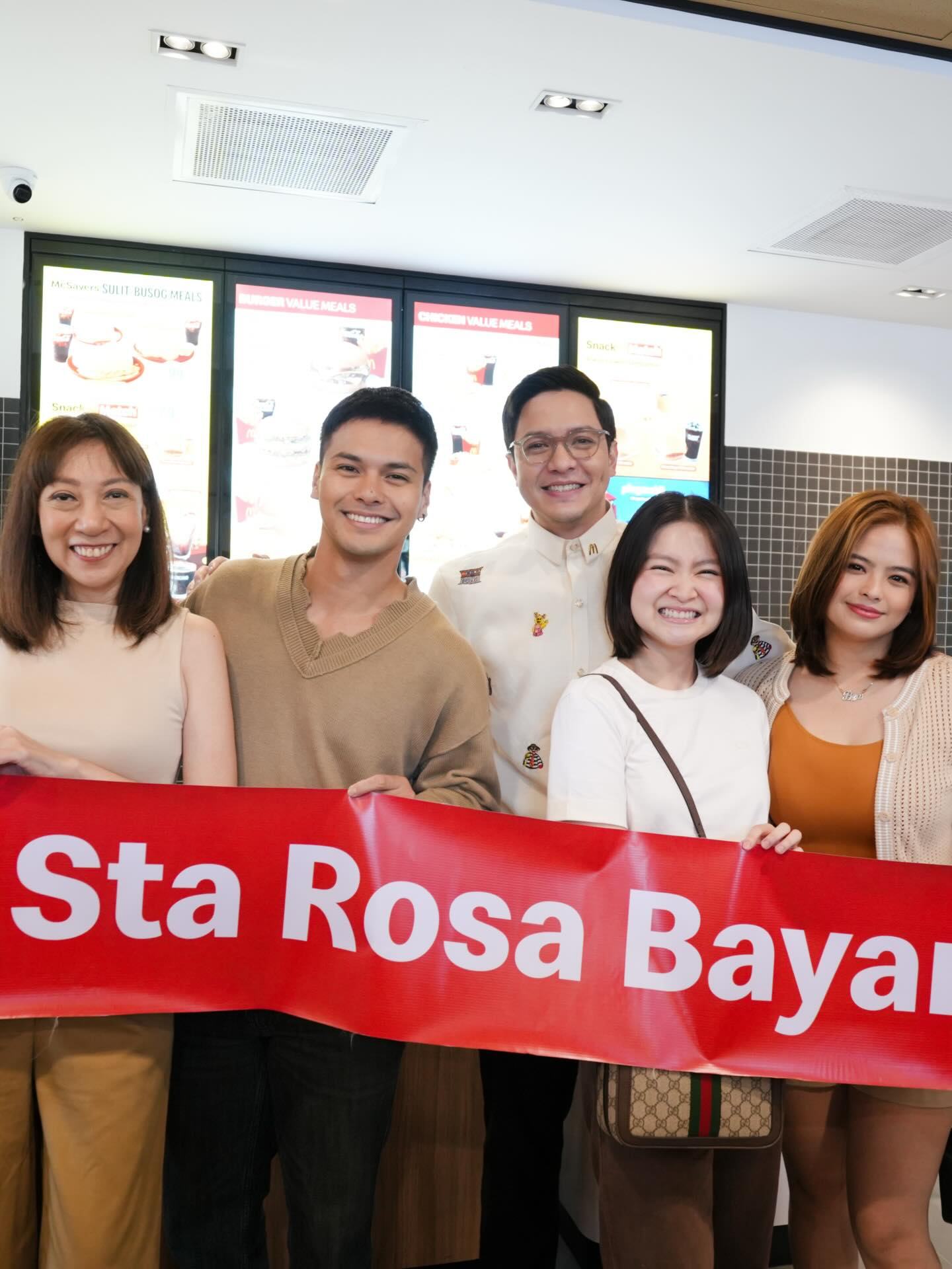 Bagong McDonald’s branch ni Alden Richards