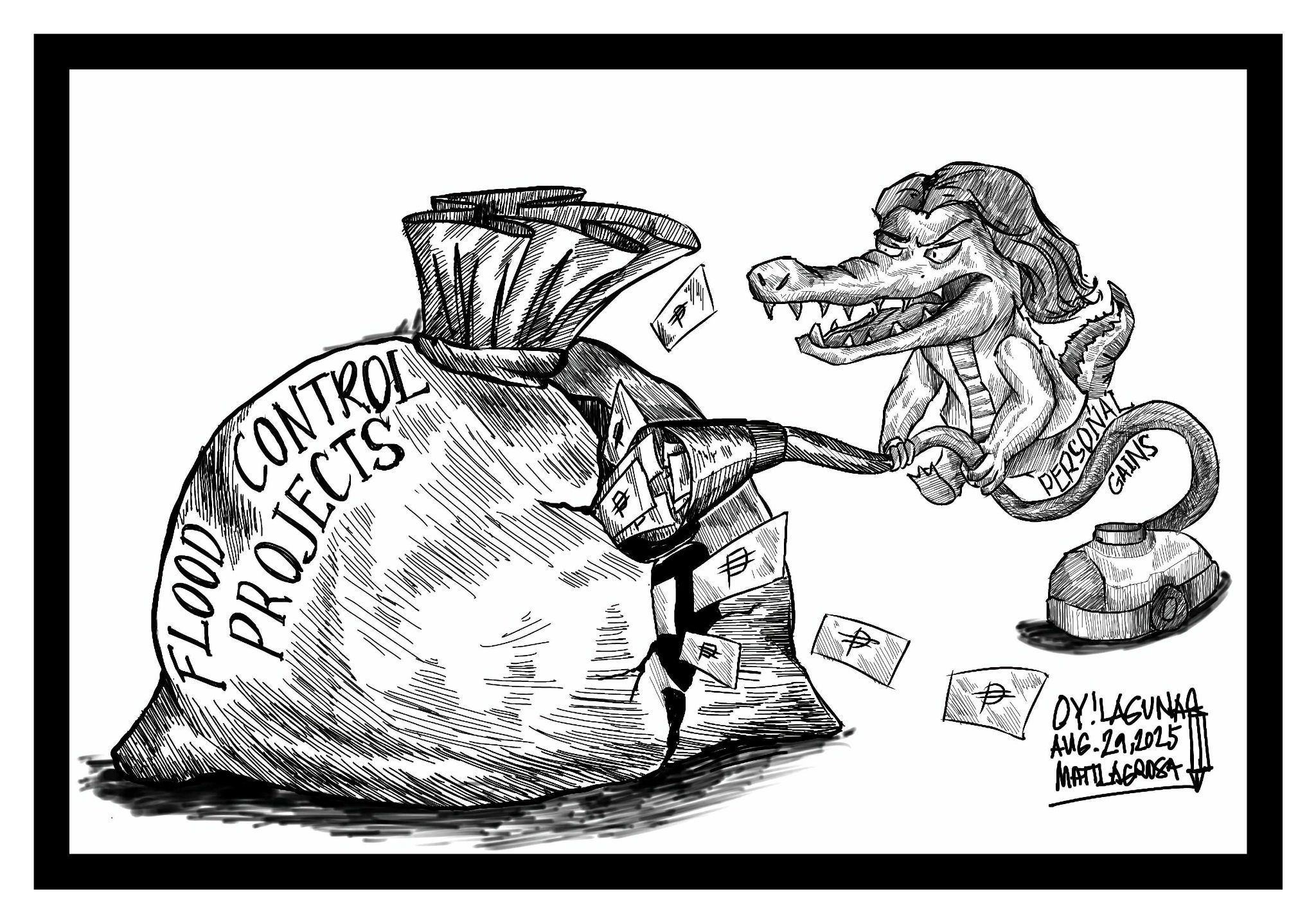 Don't let it end like the Napoles scandal