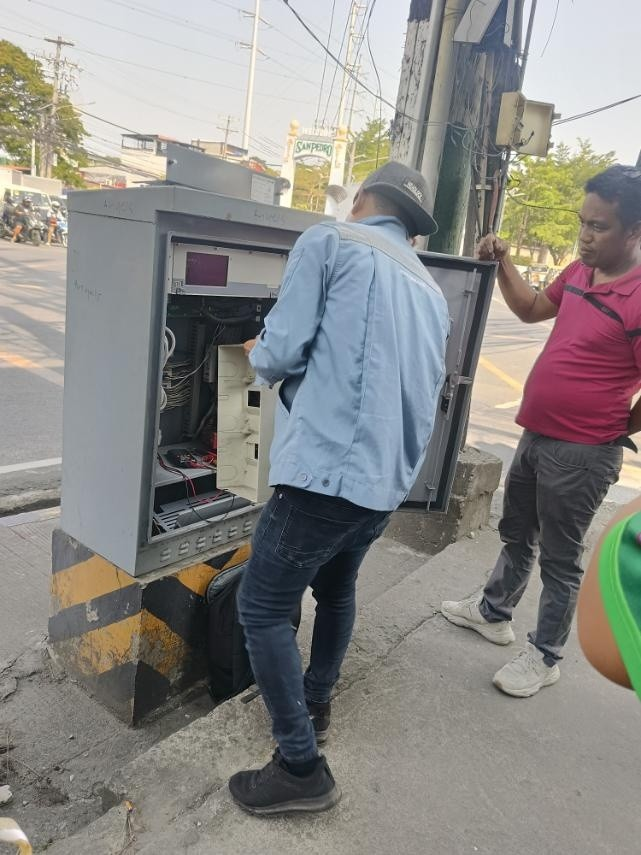 ‘Defective’ stoplights in San Pedro finally fixed