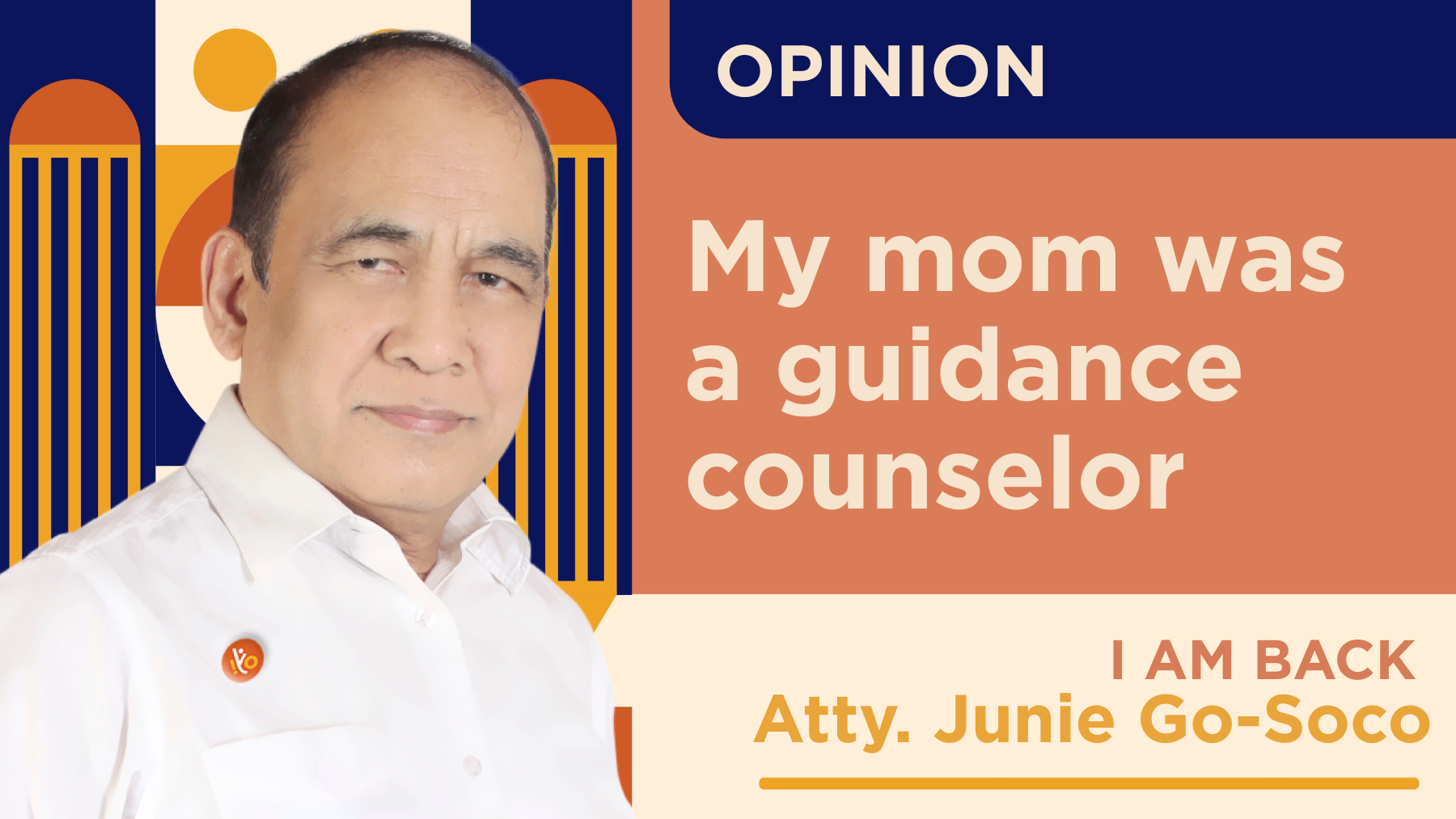 My mom was a guidance counselor
