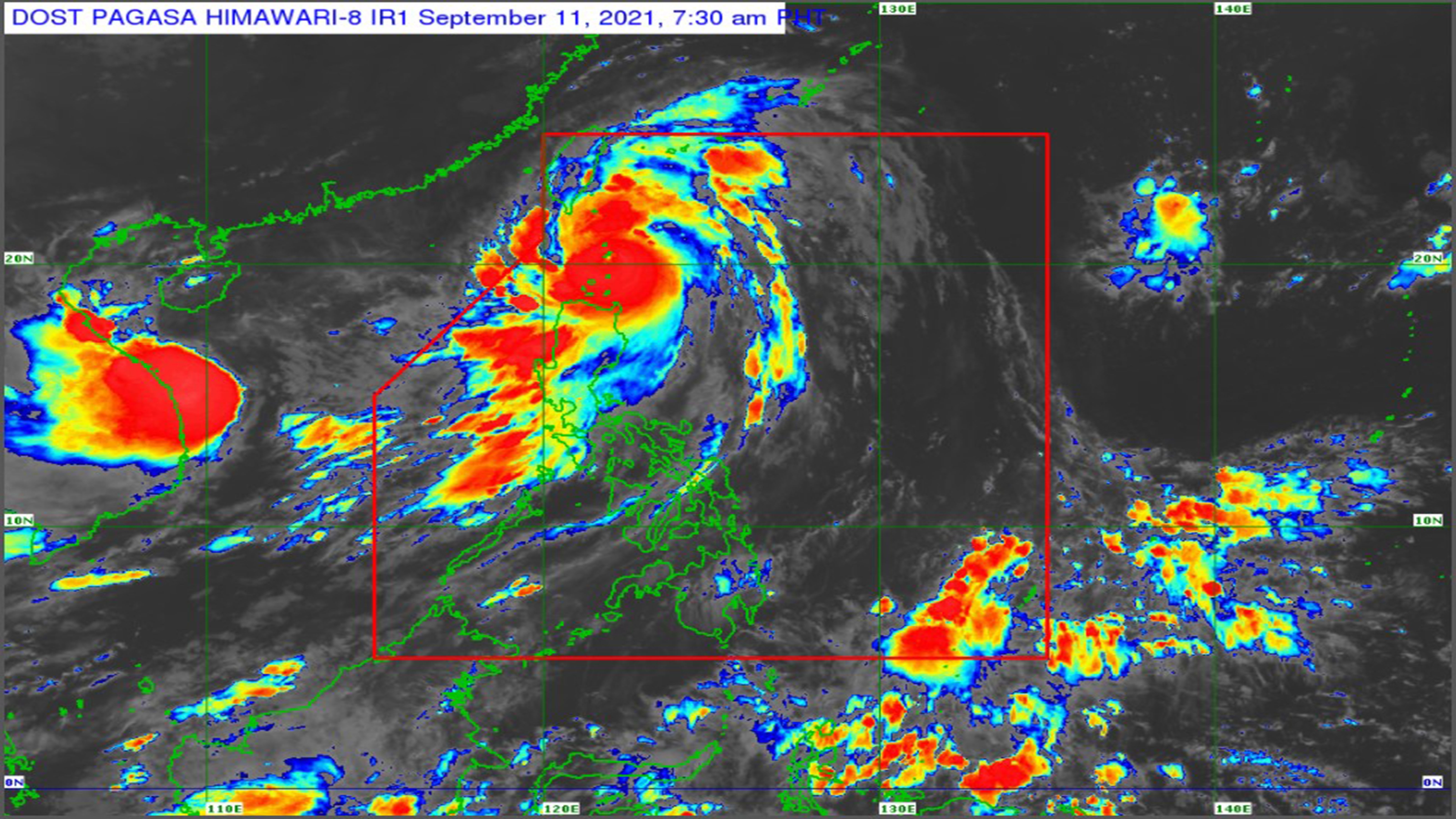 'Kiko' makes landfall; Signal No. 3 hoisted over several areas photo from Dost_pagasa