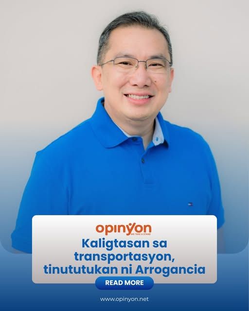 Kaligtasan sa transportasyon, tinututukan ni Arrogancia