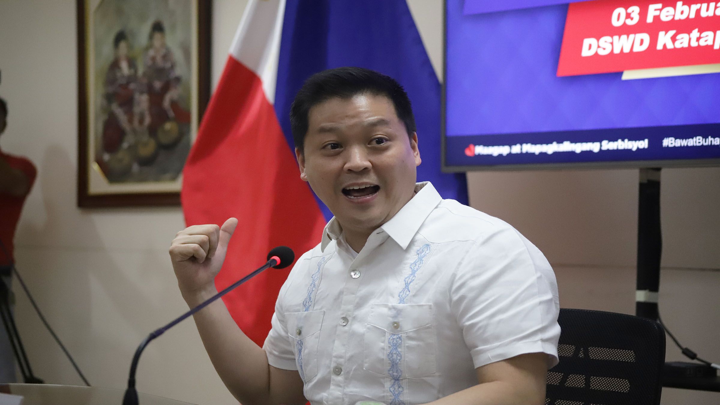 DSWD SECY GATCHALIAN'S BRIEFING Danny Querubin