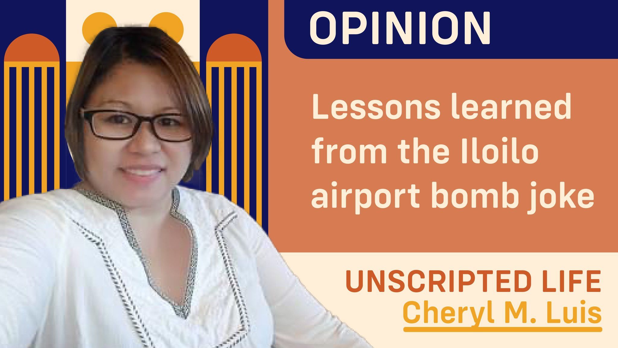 Lessons learned from the Iloilo airport bomb joke