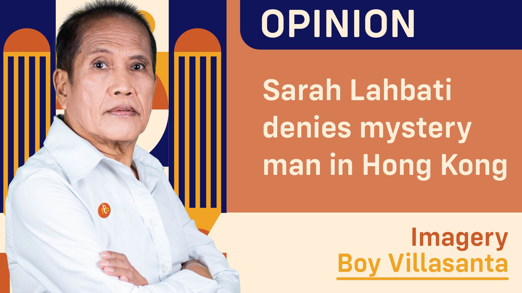 Sarah Lahbati denies mystery man in Hong Kong