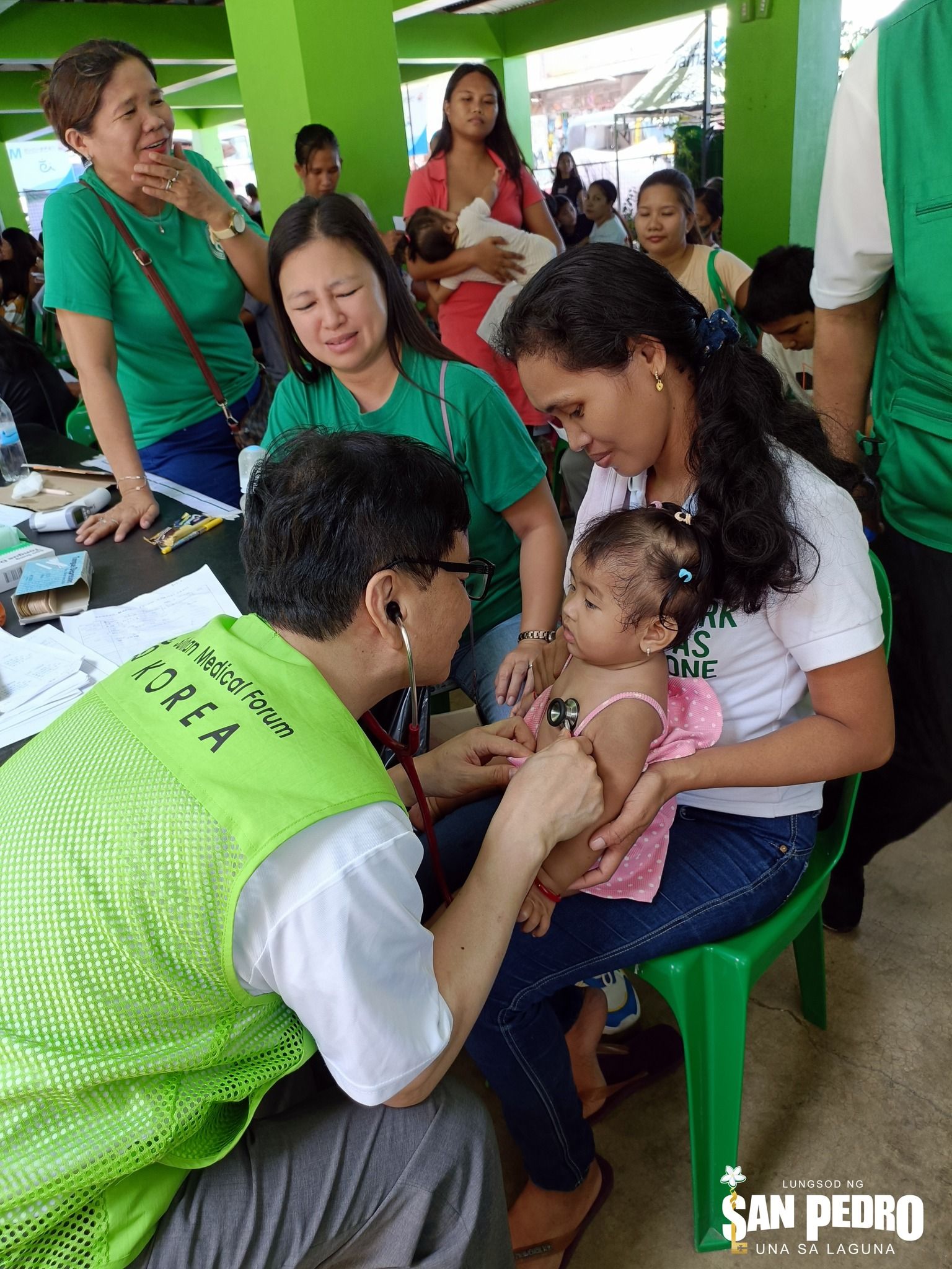 Korean medical mission brings free services to San Pedrenses