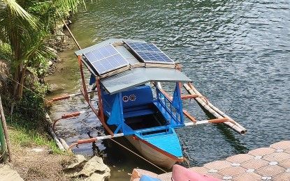 Solar-powered boat developed in Samar