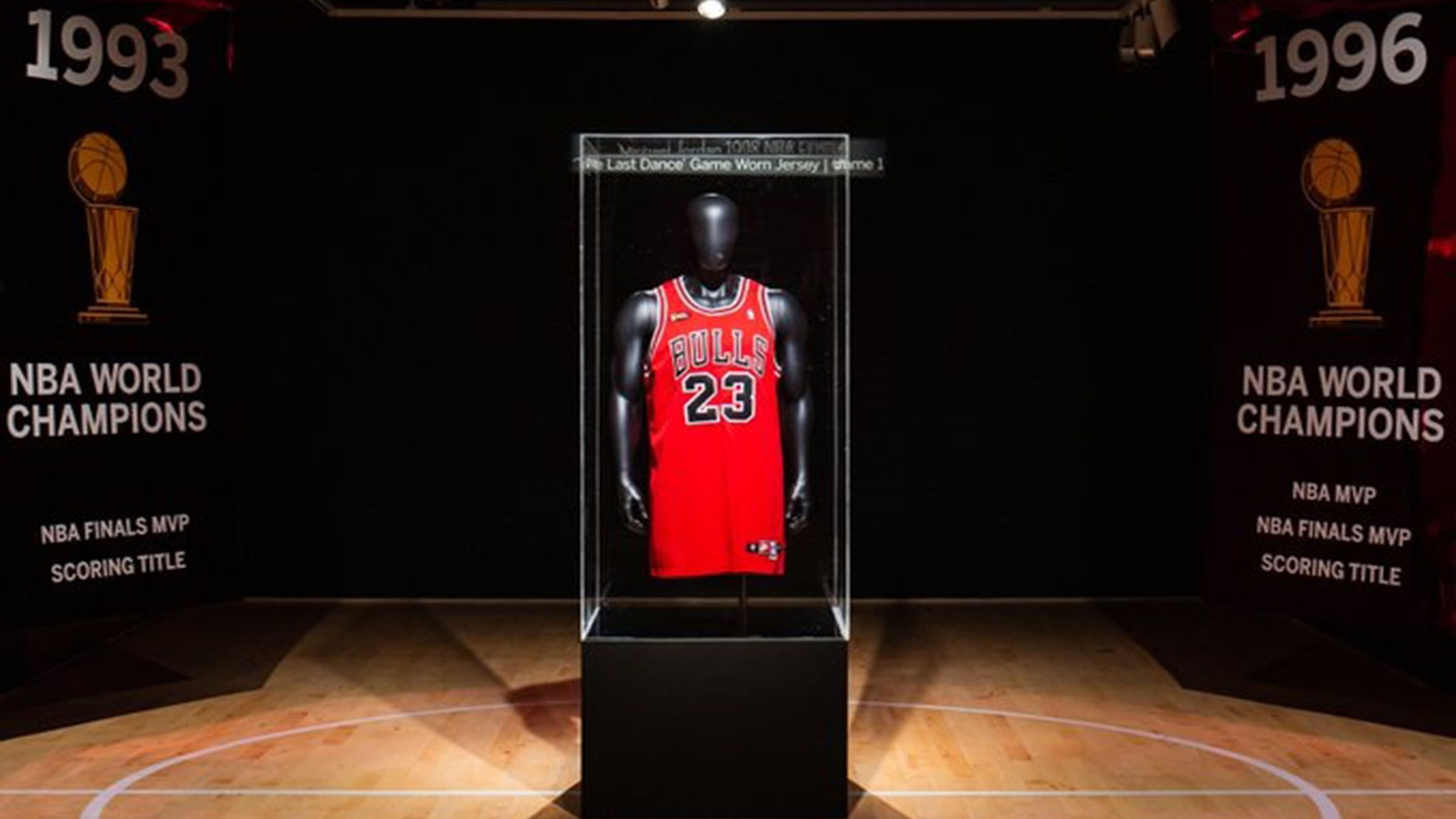 Michael Jordan's 'Last Dance' Chicago Bulls jersey sells for record $10.1m, Michael Jordan