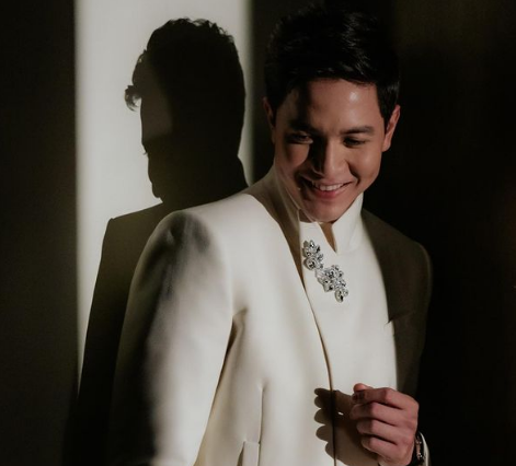 Why was Santa Rosa City Boy Alden Richards absent in Maine Mendoza's wedding ?