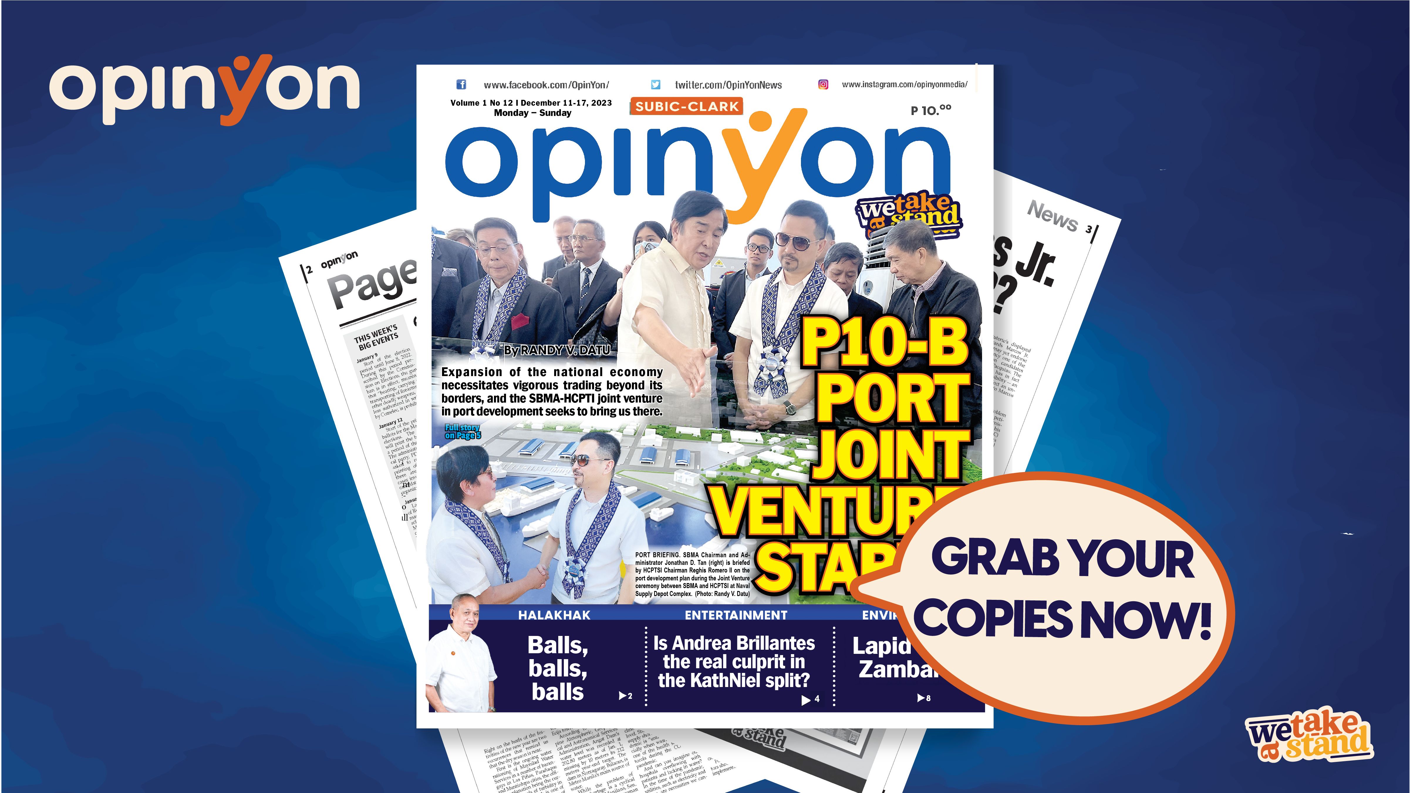 P10-B PORT  JOINT VENTURE STARTS