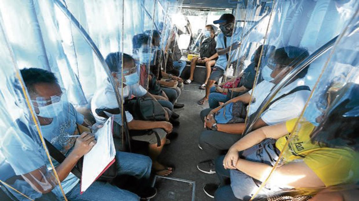 More mobility as public transport capacity is raised to 70% by November 4 photo Inquirer.net