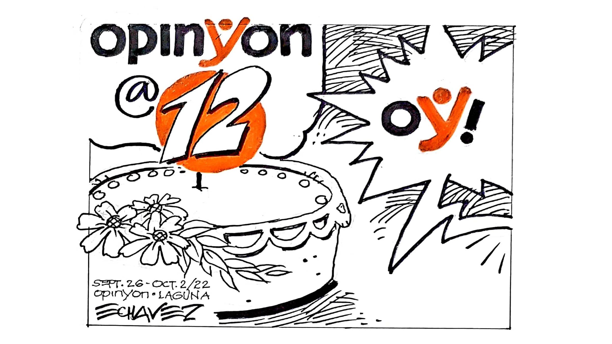 OpinYon is now on its 12th year!