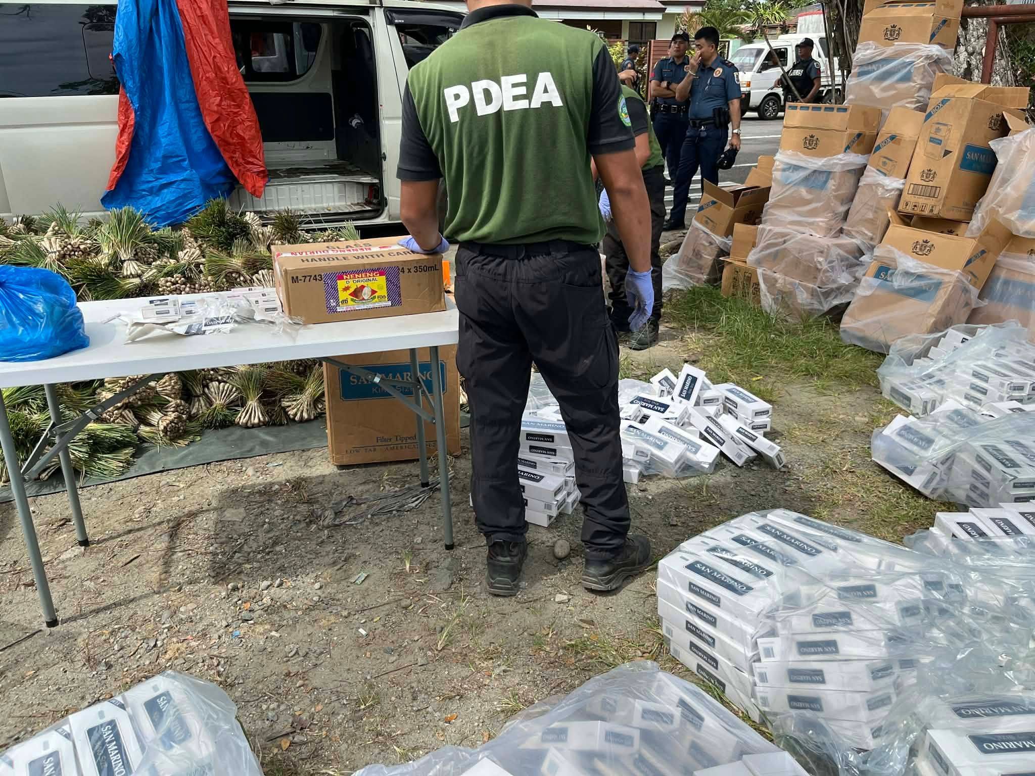 Smuggled cigarettes seized in Palo